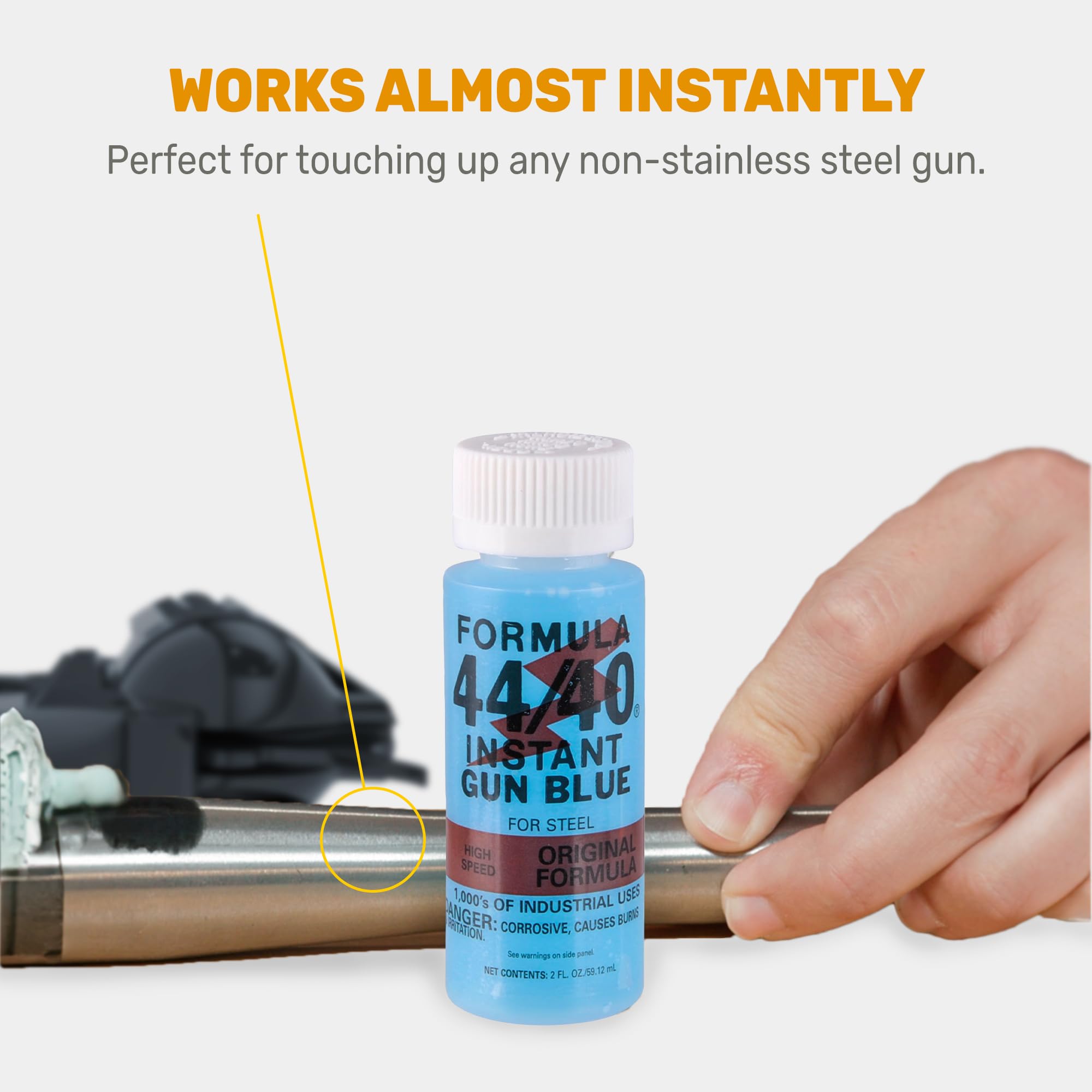 Amazon.com : Brownell Formula 44/40 Instant Gun Blue : Sports